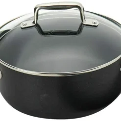 Tefal C55654 PROGRADE Topfset Pfannenset Induktion 8 TLG, UVP 299€, Für Alle Herdarten, Antihaft Pfannen 26 Cm + 30 Cm, Topf 24cm, Stieltopf 20 Cm + 18 Cm, Spülmaschinenfest -Günstiges Herd Genuss Geschäft 037bc0513517603ddcd7da7641864ec6