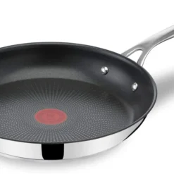 Tefal Jamie Oliver Cook's Direct On Bratpfanne E30406, 28 Cm, Induktionsgeeignet, Edelstahl