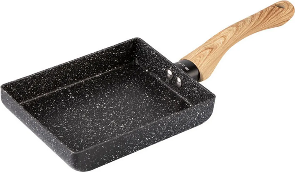 Japanische Omelettpfanne / Omelettpfanne / Tamago-Bratpfanne / Mini-Bratpfanne / Quadratische Omelettpfanne Mit Antihaftbeschichtung (PFOA-frei) / 18 * 15 * 3,2 Cm 5 Japanische Omelettpfanne / Omelettpfanne / Tamago-Bratpfanne / Mini-Bratpfanne / Quadratische Omelettpfanne Mit Antihaftbeschichtung (PFOA-frei) / 18 * 15 * 3,2 Cm – Bild 3