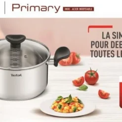 TEFAL E3090604 PRIMÄRE Edelstahlpfanne Mit Antihaftbeschichtung 28 Cm Induktionskompatibel -Günstiges Herd Genuss Geschäft 0db9bf7432e7e9bc65fbd7513c58af15