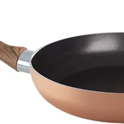 Nuovva Kupfer Bratpfanne - Keramische Antihaftbeschichtung - Holzgriff Bratpfanne - Ø 24 Cm Induktion - PTFE-frei 10 Nuovva Kupfer Bratpfanne - Keramische Antihaftbeschichtung - Holzgriff Bratpfanne - Ø 24 Cm Induktion - PTFE-frei -Günstiges Herd Genuss Geschäft 0e56d5a3fee8ce9f7f89fcd3f83c1d65