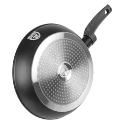 GRÄWE Aluminium-Pfannenset, Ø 20 Cm, Ø 24 Cm, Ø 28 Cm, Beschichtet, 3-teilig, Inkl. Pfannenwender -Günstiges Herd Genuss Geschäft 110c782b0f157fb4514e694e25aa63e8