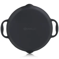 Mahlzeit Gusseisen Bratpfanne | Ø 29 Cm | Blue Berry | Zwei Griffe, Zwei Ausgießer, Emailliert -Günstiges Herd Genuss Geschäft 1fd09998287d2e2297fb049bd7a0a9bb