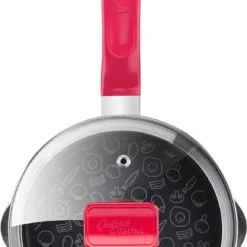 Tefal Chefclub By Stielkasserolle 16 Cm G80622, Rund, Rot, Aluminium, Titan, Rot, Keramik, Gas, Halogen, Induktion -Günstiges Herd Genuss Geschäft 1fd21848103534fda9754b4438cbb5de