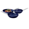 Ceraflon Prestige Diamant Pfannen-Set, Blau, 3-teilig -Günstiges Herd Genuss Geschäft 205c36bcf4194d086d5aecd453014f26