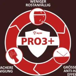 BBQ-Toro Ultimate PRO3+ Pfannen Set, 3-teilig, Gusseisen Bratpfanne, Steakpfanne -Günstiges Herd Genuss Geschäft 25c8b277af33865887046593ca33e0f4