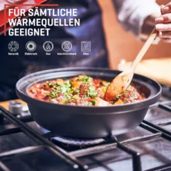 Uno Casa Tajine Topf - Marokkanische Tagine 3,5L Mit Emailliertem Gusseisen Boden Und Kegelförmigem - Gut 12 Uno Casa Tajine Topf - Marokkanische Tagine 3,5L Mit Emailliertem Gusseisen Boden Und Kegelförmigem - Gut -Günstiges Herd Genuss Geschäft 2b225488abaa4b6a12a765833f7814b1