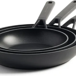 KitchenAid Pfannenset Classic Forged - ø 20, 24 Und 28 Cm - Keramische Antihaftbeschichtung