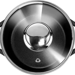 Smile MGK-12 Kochtopf, Geschmiedetes Aluminium, Schwarz -Günstiges Herd Genuss Geschäft 2c9a5dd49dcb66d5da2c65bd00acf70b