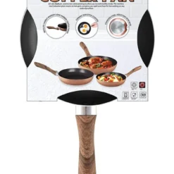Nuovva Kupfer Bratpfanne - Keramische Antihaftbeschichtung - Holzgriff Bratpfanne - Ø 24 Cm Induktion - PTFE-frei 13 Nuovva Kupfer Bratpfanne - Keramische Antihaftbeschichtung - Holzgriff Bratpfanne - Ø 24 Cm Induktion - PTFE-frei -Günstiges Herd Genuss Geschäft 2e7537414461b0ce84b4c3f1bba3b373