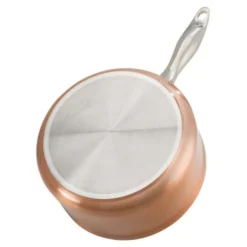 Excellence Cuivre Ø16 Cm By Kitchen Pro - Stielkasserolle 16cm Ohne Deckel, Kochtopf Klein 1,5 Liter, Aus Kupfer Und Rostfreiem Edelstahl - Induktion -Günstiges Herd Genuss Geschäft 31735c60f60312571862fb94f17c44a5