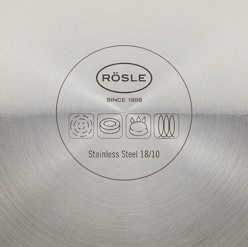 Rösle RÖSLE ELEGANCE Bratpfanne Ø 28 Cm, Edelstahl 18/10, Universalpfanne Mit Antihaftversiegelung ProPlex, Spülmaschinen-, Backofen- Und Induktionsgeeignet 8 Rösle RÖSLE ELEGANCE Bratpfanne Ø 28 Cm, Edelstahl 18/10, Universalpfanne Mit Antihaftversiegelung ProPlex, Spülmaschinen-, Backofen- Und Induktionsgeeignet – Bild 6