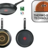 Tefal Pfanne Bratpfanne 24cm Simple Cook Titanium Non-Stick Beschichtung B57004 -Günstiges Herd Genuss Geschäft 336293f4fa74b7a7415d06bc0a28b51d