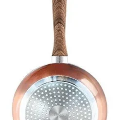Nuovva Kupfer Bratpfanne - Keramische Antihaftbeschichtung - Holzgriff Bratpfanne - Ø 24 Cm Induktion - PTFE-frei 14 Nuovva Kupfer Bratpfanne - Keramische Antihaftbeschichtung - Holzgriff Bratpfanne - Ø 24 Cm Induktion - PTFE-frei -Günstiges Herd Genuss Geschäft 3b0417f867247067dabe442d1afebaf0