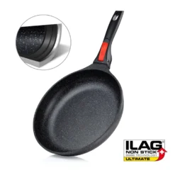 Linnuo Aluguss Pfanne 24 Cm Abnehmbarer Griff, Antihaftbeschichtete Pfanne Induktion Und Alle Herden, Dicker Boden Optimale Wärmeverteilung, Pfanne Ofenfest, Bratpfanne 24 Cm Hoher Rand | Frying Pan -Günstiges Herd Genuss Geschäft 4383f325dc5c8f2d2e67649242cbf701