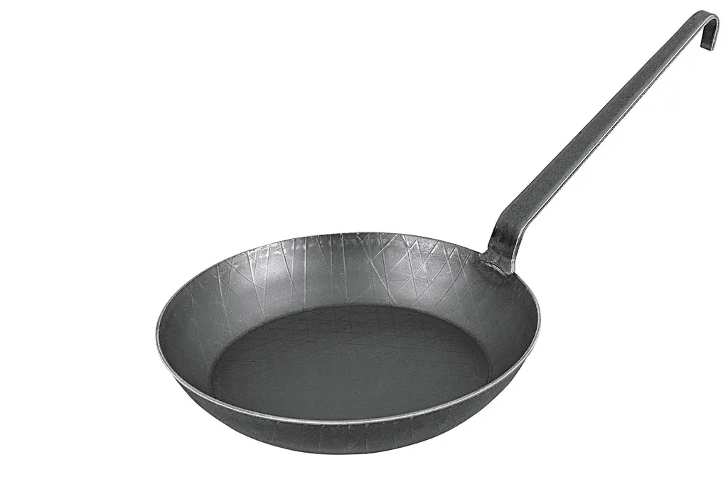 Turk 65226 Pfanne Schmiedeeisern 24cm, Grau 4 Turk 65226 Pfanne Schmiedeeisern 24cm, Grau – Bild 2