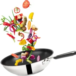 Tefal E76 Jamie Oliver Pfannenset Induktion 6 TLG Set 12,- Hohe Wokpfanne Mit Deckel 28cm, Pfanne 28 Cm + 24cm, Edelstahl 18/10 Rostfrei, Spülmaschinenfest, Antihaft-beschichtet 16 Tefal E76 Jamie Oliver Pfannenset Induktion 6 TLG Set 12,- Hohe Wokpfanne Mit Deckel 28cm, Pfanne 28 Cm + 24cm, Edelstahl 18/10 Rostfrei, Spülmaschinenfest, Antihaft-beschichtet -Günstiges Herd Genuss Geschäft 46e90739fd476141bd9ea7e87d1b3dff