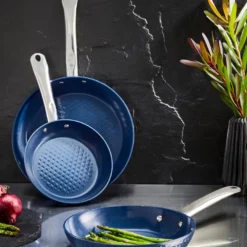 Ceraflon Prestige Diamant Pfannen-Set, Blau, 3-teilig -Günstiges Herd Genuss Geschäft 49697d7da860ef6a2265a09e75e11e75