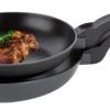Bratpfannen-Set 2-teilig - Schwarz - Aluguss -Günstiges Herd Genuss Geschäft 499e106a6f61391a5a39b66766ecc773