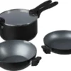 Russell Hobbs RH Pfannen Set 4-tlg. Stapelbar -Günstiges Herd Genuss Geschäft 4a4fbbd5eae855a6fe86427dcd80bea8