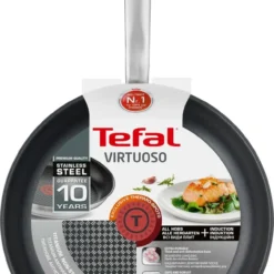 Tefal Virtuoso Pfanne Bratpfanne, Beschichtet, 24cm, Edelstahl 39 Tefal Virtuoso Pfanne Bratpfanne, Beschichtet, 24cm, Edelstahl -Günstiges Herd Genuss Geschäft 4b4cde546fa02ae234bd17db3b4e4ec3