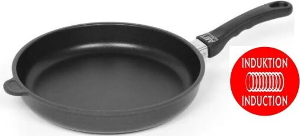 AMT Gastroguss I-528 Bratpfanne, 28 Cm Max. Durchmesser, Gusseisen/Gussaluminium, Induktionsherd-geeignet, Antihaftbeschichtung 8 AMT Gastroguss I-528 Bratpfanne, 28 Cm Max. Durchmesser, Gusseisen/Gussaluminium, Induktionsherd-geeignet, Antihaftbeschichtung – Bild 6