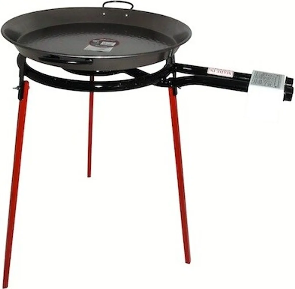 'Vaello' Set: Gasbrenner 40cm, Ständer & Paellapfanne, Welcher Gasanschluß ?:Deutsch (DE / AT) 4 'Vaello' Set: Gasbrenner 40cm, Ständer & Paellapfanne, Welcher Gasanschluß ?:Deutsch (DE / AT) – Bild 2