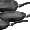 Pfannen-Set Gourmet Granit 3-tlg. -Günstiges Herd Genuss Geschäft 5ad87e798b9a4d59d1b0009cc6d33a96