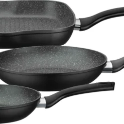 Pfannen-Set Gourmet Granit 3-tlg.