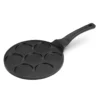 Navaris Augenpfanne Pancake Maker Blinipfanne - 27cm Pfanne Pfannkuchenpfanne Mit 7 Löchern - Bratpfanne Für Alle Herdarten - Antihaftbeschichtung -Günstiges Herd Genuss Geschäft 5add4139d1085544c6db5f0d509c7b89