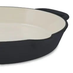 Mahlzeit Gusseisen Bratpfanne | Ø 29 Cm | Blue Berry | Zwei Griffe, Zwei Ausgießer, Emailliert -Günstiges Herd Genuss Geschäft 66a122e2d4a12289b3c60667bdc4d236