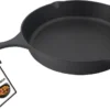 Jim Beam Gusseisen Pfanne - Grillpfanne Bratpfanne Induktion - Steakpfanne Für Herd Grill - 26 Cm Rund -Günstiges Herd Genuss Geschäft 6a35ee16dfd54566e927e33904d6ff56