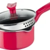 Tefal Chefclub By Stielkasserolle 16 Cm G80622, Rund, Rot, Aluminium, Titan, Rot, Keramik, Gas, Halogen, Induktion -Günstiges Herd Genuss Geschäft 70de9b514d626597a25b281944679bed