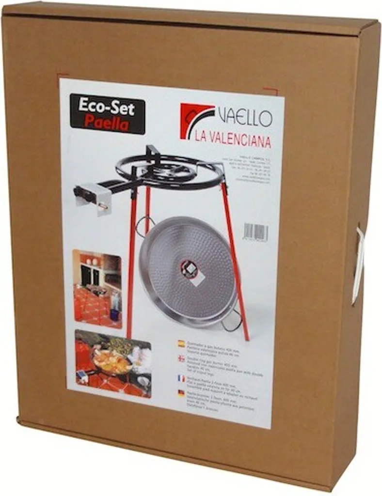 'Vaello' Set: Gasbrenner 40cm, Ständer & Paellapfanne, Welcher Gasanschluß ?:Deutsch (DE / AT) 5 'Vaello' Set: Gasbrenner 40cm, Ständer & Paellapfanne, Welcher Gasanschluß ?:Deutsch (DE / AT) – Bild 3