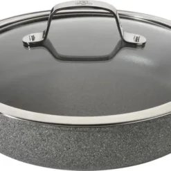 75002-810-0 Servierpfanne Mit Deckel Ø28 Cm Granitium Ballarini