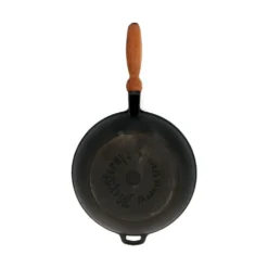 Gusseisenpfanne - Bratpfanne - Tiefe Pfanne Mit Holzgriff - Maysternya - 28 Cm -Günstiges Herd Genuss Geschäft 7cec590209f285fa834292cebe8fcb25