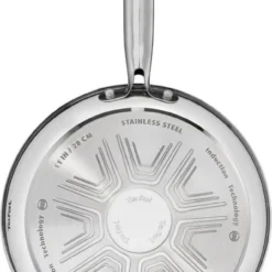 Tefal Ultimum Bratpfanne 24 Cm, Titanium Antihaftversiegelung, Thermo-Signal-Technologie, Gleichmäßige Hitzeverteilung, Backofengeeignet, Für Alle Gängigen Herdarten Inkl. Induktion -Günstiges Herd Genuss Geschäft 7eb8207838ad53740b347c8bcaf7b023