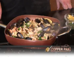 Starlyf® Square Pan 28cm Quadratische Pfanne Kupfer-Pan Antihaft-Quadrat-Pfanne Aus Der TV Werbung -Günstiges Herd Genuss Geschäft 818dd11b904cc2cffe124d22f07f6871