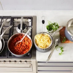 Stanley Rogers Bratpfanne Ø 24 Cm BI-PLY PROFESSIONAL, Hochwertige Und Innovative Pfanne In Modernem Design, Edelstahlpfanne Für Ceran-, Gas-, Elektro- Sowie Induktionsherde - Spülmaschinengeeignet, Menge: 1 Stück -Günstiges Herd Genuss Geschäft 836048cdafe9cbd85b38cdebaef2cc47