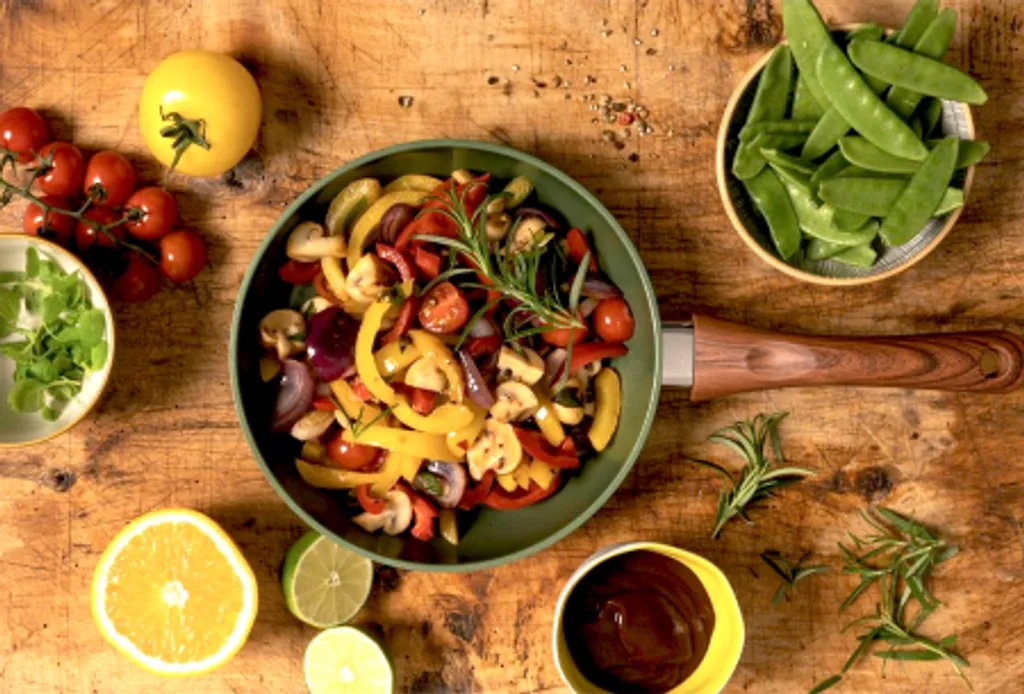 Just Vegan ECO Pfanne CeraVegan 28 Cm Aluminium Grün 16 Just Vegan ECO Pfanne CeraVegan 28 Cm Aluminium Grün – Bild 14