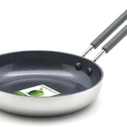 GreenPan Minipfanne Keramik Beschichtet, Toxinfreies Kochen, Ofen- Und Spülmaschinengeeignet - 14 Cm, Silber -Günstiges Herd Genuss Geschäft 87f08de40ed420d11449b84b1ebde323