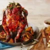 Jamie Oliver BBQ Hähnchenbräter Profi Chicken Bräter Hähnchengriller Hähnchen Bier Bierdose Hähnchenhalter Grillschale Grillpfanne