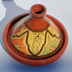 Marokkanische Tajine Doukala 34 Cm Glasiert | Kochen Für 4-6 Personen | Handbemalte Tagine Aus Marokko -Günstiges Herd Genuss Geschäft 8b6b6fddfbae0752846d33928c434c63