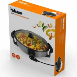 Tristar Multifunktionspfanne PZ-2964 1500 W 40 Cm -Günstiges Herd Genuss Geschäft 8df319407502c240aff5b51a629cfd66