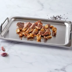 Demeyere Teppanyaki 40850-956-0 Bratpfanne, Edelstahl, Induktionsherd-geeignet -Günstiges Herd Genuss Geschäft 8e75cc25925c7e53df680edd872332e6