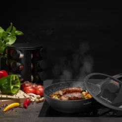 Pfanne Ø 24 Cm Antihaft Granit Bratpfanne STARKE PRO PICCANTE DEEP -Günstiges Herd Genuss Geschäft 94d841d2fd372669e9f71799b4e028f9