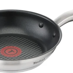 Tefal Virtuoso Pfanne Bratpfanne, Beschichtet, 24cm, Edelstahl