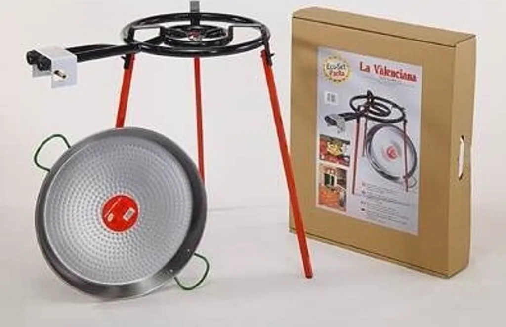 'Vaello' Set: Gasbrenner 40cm, Ständer & Paellapfanne, Welcher Gasanschluß ?:Deutsch (DE / AT) 6 'Vaello' Set: Gasbrenner 40cm, Ständer & Paellapfanne, Welcher Gasanschluß ?:Deutsch (DE / AT) – Bild 4