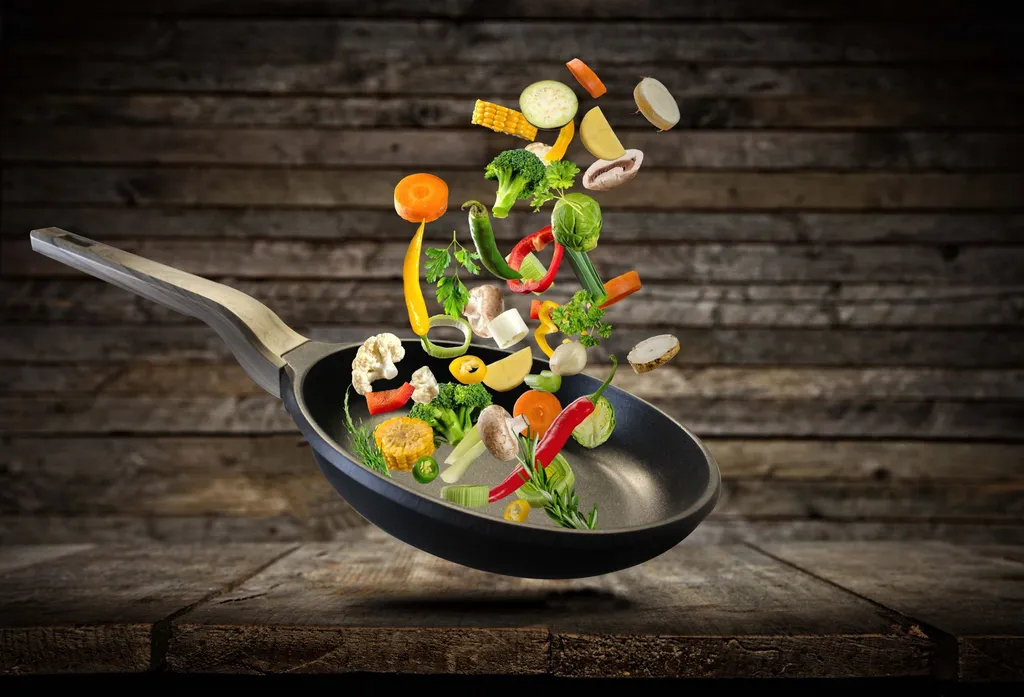 Steuber 3-tlg. Bratpfannen Set "La Paz" Mit Holzdesign-Griff, GREBLON®-Antihaftbeschichtung Und Induktion 4 Steuber 3-tlg. Bratpfannen Set "La Paz" Mit Holzdesign-Griff, GREBLON®-Antihaftbeschichtung Und Induktion – Bild 2