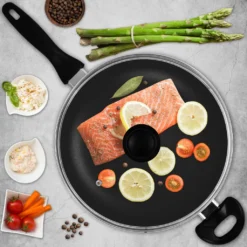 Löwenthal Pfanne Mit Glasdeckel 28cm Schmorpfanne Antihaft Hochraumpfanne Bratpfanne Induktion Grillpfanne Pfanne Universalpfanne -Günstiges Herd Genuss Geschäft a889e973fbe3f3411abfe96300813d62